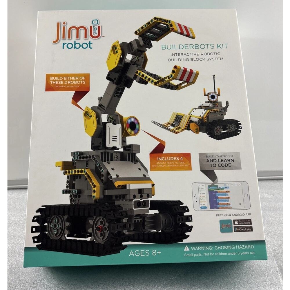 UBTECH JIMU Robot Builderbots KIT Interactive Robotic Build System NEW Open Box